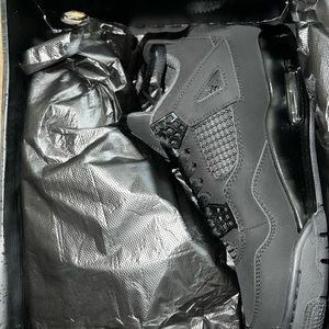 Mens brand new Jordan 4s Black cat